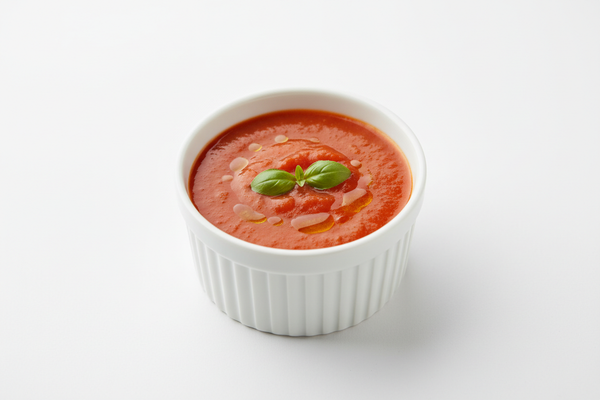 une sauce dans un ramequin